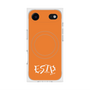 プレミアムスクエアケース with MagSafe［ オリジナル - ESTP 起業家 - アルファベット - オレンジ ］