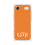 プレミアムスクエアケース with MagSafe［ オリジナル - ESTP 起業家 - アルファベット - オレンジ ］