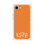 プレミアムスクエアケース with MagSafe［ オリジナル - ESTP 起業家 - アルファベット - オレンジ ］