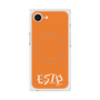 プレミアムスクエアケース with MagSafe［ オリジナル - ESTP 起業家 - アルファベット - オレンジ ］
