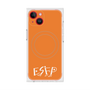 プレミアムスクエアケース with MagSafe［ オリジナル - ESFP エンターテイナー - アルファベット - オレンジ ］
