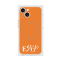 プレミアムスクエアケース with MagSafe［ オリジナル - ESFP エンターテイナー - アルファベット - オレンジ ］