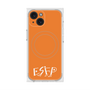 プレミアムスクエアケース with MagSafe［ オリジナル - ESFP エンターテイナー - アルファベット - オレンジ ］