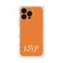 プレミアムスクエアケース with MagSafe［ オリジナル - ESFP エンターテイナー - アルファベット - オレンジ ］
