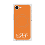プレミアムスクエアケース with MagSafe［ オリジナル - ESFP エンターテイナー - アルファベット - オレンジ ］