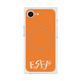 プレミアムスクエアケース with MagSafe［ オリジナル - ESFP エンターテイナー - アルファベット - オレンジ ］