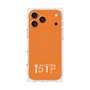 プレミアムスクエアケース with MagSafe［ オリジナル - ISTP 巨匠 - アルファベット - オレンジ ］