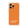 プレミアムスクエアケース with MagSafe［ オリジナル - ISFP 冒険家 - アルファベット - オレンジ ］