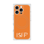 プレミアムスクエアケース with MagSafe［ オリジナル - ISFP 冒険家 - アルファベット - オレンジ ］