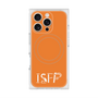 プレミアムスクエアケース with MagSafe［ オリジナル - ISFP 冒険家 - アルファベット - オレンジ ］