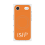 プレミアムスクエアケース with MagSafe［ オリジナル - ISFP 冒険家 - アルファベット - オレンジ ］