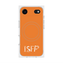 プレミアムスクエアケース with MagSafe［ オリジナル - ISFP 冒険家 - アルファベット - オレンジ ］
