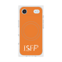 プレミアムスクエアケース with MagSafe［ オリジナル - ISFP 冒険家 - アルファベット - オレンジ ］