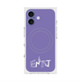 プレミアムスクエアケース with MagSafe［ オリジナル - ENTJ 指揮官 - アルファベット - パープル ］