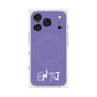 プレミアムスクエアケース with MagSafe［ オリジナル - ENTJ 指揮官 - アルファベット - パープル ］
