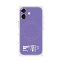 プレミアムスクエアケース with MagSafe［ オリジナル - ENTP 討論者 - アルファベット - パープル ］