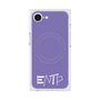 プレミアムスクエアケース with MagSafe［ オリジナル - ENTP 討論者 - アルファベット - パープル ］