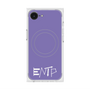 プレミアムスクエアケース with MagSafe［ オリジナル - ENTP 討論者 - アルファベット - パープル ］
