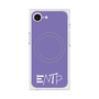 プレミアムスクエアケース with MagSafe［ オリジナル - ENTP 討論者 - アルファベット - パープル ］