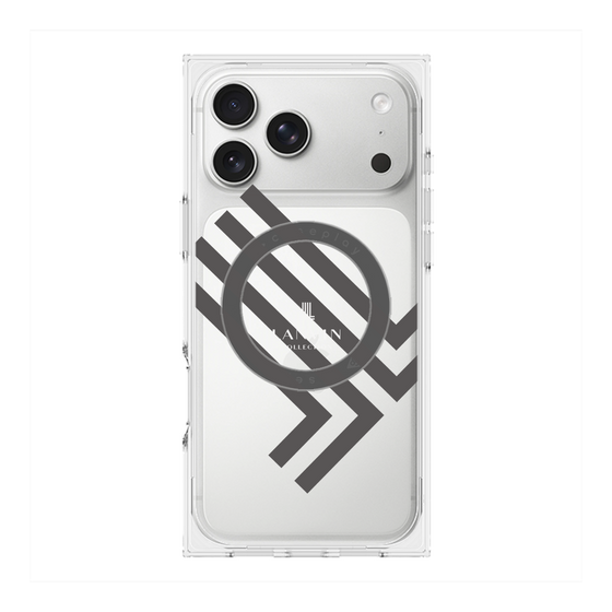 プレミアムスクエアケース with MagSafe［ LANVIN COLLECTION - ロゴ ］