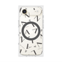 プレミアムスクエアケース with MagSafe［ LANVIN COLLECTION - タイポグラフィ - グレー ］