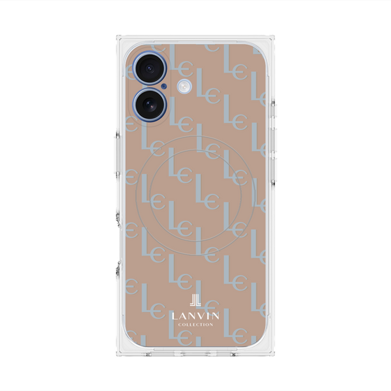プレミアムスクエアケース with MagSafe［ LANVIN COLLECTION - ジオメトリック ］