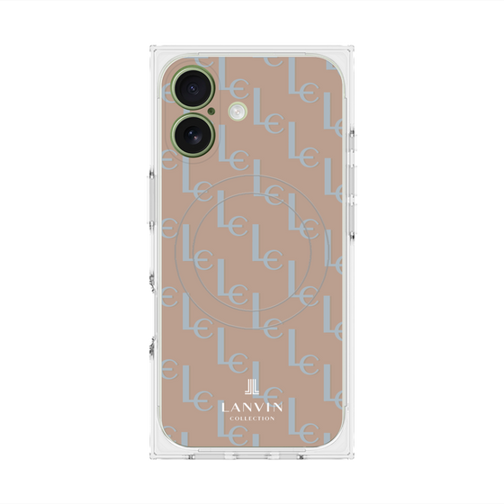 プレミアムスクエアケース with MagSafe［ LANVIN COLLECTION - ジオメトリック ］