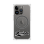 プレミアムスクエアケース with MagSafe［ 千葉ロッテマリーンズ - ワードロゴ - クリア ］