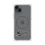 プレミアムスクエアケース with MagSafe［ 千葉ロッテマリーンズ - ワードロゴ - クリア ］