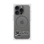 プレミアムスクエアケース with MagSafe［ 千葉ロッテマリーンズ - ワードロゴ - クリア ］