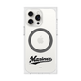 プレミアムスクエアケース with MagSafe［ 千葉ロッテマリーンズ - ワードロゴ - クリア ］