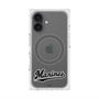 プレミアムスクエアケース with MagSafe［ 千葉ロッテマリーンズ - ワードロゴ - クリア ］