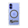 プレミアムスクエアケース with MagSafe［ 千葉ロッテマリーンズ - ワードロゴ - クリア ］