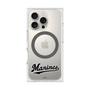 プレミアムスクエアケース with MagSafe［ 千葉ロッテマリーンズ - ワードロゴ - クリア ］