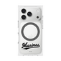 プレミアムスクエアケース with MagSafe［ 千葉ロッテマリーンズ - ワードロゴ - クリア ］