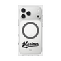 プレミアムスクエアケース with MagSafe［ 千葉ロッテマリーンズ - ワードロゴ - クリア ］