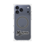 プレミアムスクエアケース with MagSafe［ 千葉ロッテマリーンズ - ワードロゴ - クリア ］