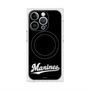 プレミアムスクエアケース with MagSafe［ 千葉ロッテマリーンズ - ワードロゴ - ブラック ］