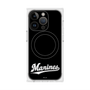 プレミアムスクエアケース with MagSafe［ 千葉ロッテマリーンズ - ワードロゴ - ブラック ］