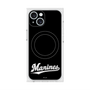 プレミアムスクエアケース with MagSafe［ 千葉ロッテマリーンズ - ワードロゴ - ブラック ］