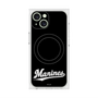 プレミアムスクエアケース with MagSafe［ 千葉ロッテマリーンズ - ワードロゴ - ブラック ］