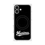 プレミアムスクエアケース with MagSafe［ 千葉ロッテマリーンズ - ワードロゴ - ブラック ］
