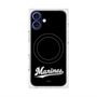 プレミアムスクエアケース with MagSafe［ 千葉ロッテマリーンズ - ワードロゴ - ブラック ］