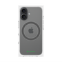 プレミアムスクエアケース with MagSafe［ オリジナル - caseplayロゴ - グリーン/A ］