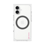 プレミアムスクエアケース with MagSafe［ オリジナル - caseplayロゴ - ピンク/B ］