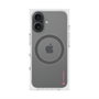 プレミアムスクエアケース with MagSafe［ オリジナル - caseplayロゴ - ピンク/B ］