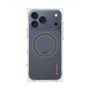プレミアムスクエアケース with MagSafe［ オリジナル - caseplayロゴ - ピンク/B ］