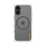 プレミアムスクエアケース with MagSafe［ オリジナル - caseplayロゴ - イエロー/B ］