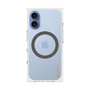 プレミアムスクエアケース with MagSafe［ オリジナル - caseplayロゴ - オレンジ/B ］