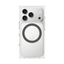 プレミアムスクエアケース with MagSafe［ オリジナル - caseplayロゴ - ホワイト/C ］